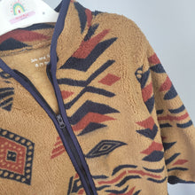 Load image into Gallery viewer, Boys Aztec Zip Up Fleece

