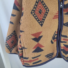 Load image into Gallery viewer, Boys Aztec Zip Up Fleece
