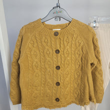 Load image into Gallery viewer, Baby Girls Knitted Cardigan &amp; Ribbed Legging Outfit
