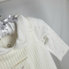 Load image into Gallery viewer, Baby Ivory Unisex Dungaree Set
