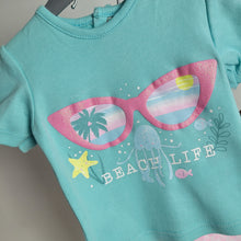 Load image into Gallery viewer, Beach Life&#39; T-Shirt &amp; Leggings Set
