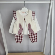 Load image into Gallery viewer, Baby Girls 3-Piece Bunny Set
