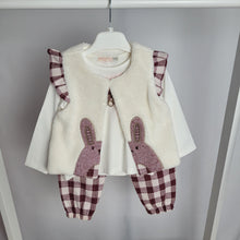 Load image into Gallery viewer, Baby Girls 3-Piece Bunny Set

