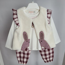 Load image into Gallery viewer, Baby Girls 3-Piece Bunny Set
