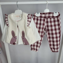 Load image into Gallery viewer, Baby Girls 3-Piece Bunny Set
