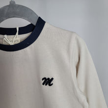 Load image into Gallery viewer, Boys Cream Organic Long sleeve Top

