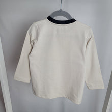 Load image into Gallery viewer, Boys Cream Organic Long sleeve Top
