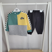 Load image into Gallery viewer, Baby Boys Colour Block Tracksuit
