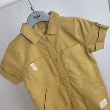 Load image into Gallery viewer, Baby Boys Woven Romper
