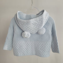 Load image into Gallery viewer, Baby Boys Double Knit Hooded Cardigan
