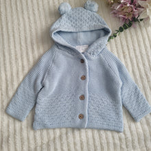 Load image into Gallery viewer, Baby Boys Double Knit Hooded Cardigan
