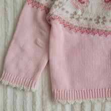 Load image into Gallery viewer, Baby Girls Floral Knitted Set
