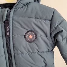 Load image into Gallery viewer, Boys Bench Puffer Coat- Slate Blue
