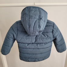 Load image into Gallery viewer, Boys Bench Puffer Coat- Slate Blue
