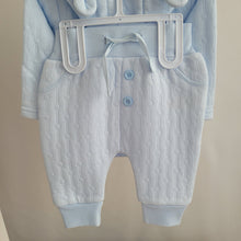 Load image into Gallery viewer, Baby Boys Quilted 3 Piece Outfit
