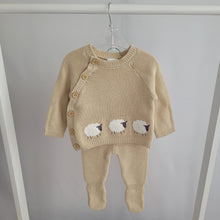 Load image into Gallery viewer, Baby Unisex Sheep Knitted 2 Piece Outfit
