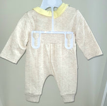 Load image into Gallery viewer, Baby Boys Beige Lion 3 Piece Outfit
