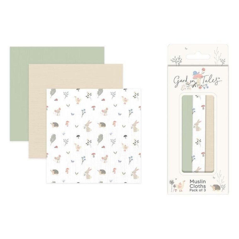 3 Pack Muslin Cloths