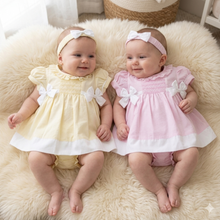 Load image into Gallery viewer, Baby Girls Dress, Pant &amp; Headband Set
