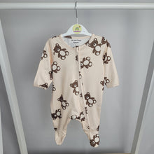 Load image into Gallery viewer, Teddy Bear Zip Up Onesie
