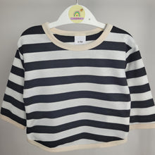 Load image into Gallery viewer, Black and White Stripe Top
