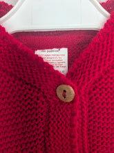 Load image into Gallery viewer, Baby Girls Double Bow Knitted Cardigan-Red
