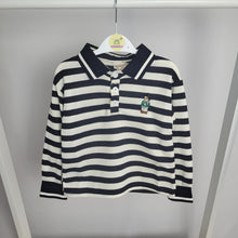 Load image into Gallery viewer, Striped Polo Top/Teddy
