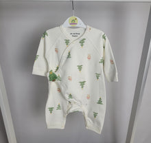 Load image into Gallery viewer, Christmas Tree Layette Footless Babygrow
