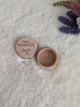 Load image into Gallery viewer, My First Haircut wooden Trinket Box
