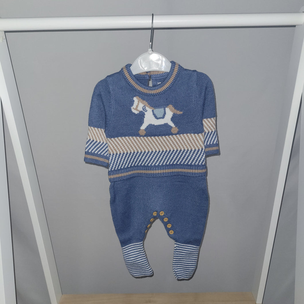 Knit Rocking Horse All In One