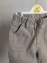 Load image into Gallery viewer, Boys Grey Denim Cargo Pants
