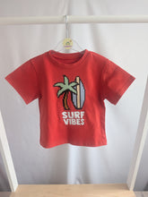 Load image into Gallery viewer, Orange Surf Vibes T-shirt
