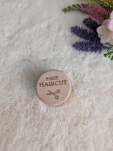 Load image into Gallery viewer, My First Haircut wooden Trinket Box
