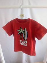 Load image into Gallery viewer, Orange Surf Vibes T-shirt

