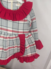 Load image into Gallery viewer, Red Plaid Christmas Dress
