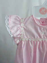 Load image into Gallery viewer, Baby Girls Romper With Embroidery

