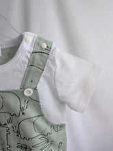 Load image into Gallery viewer, Green Elephant Dungarees
