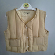 Load image into Gallery viewer, Unisex Beige Body Warmer
