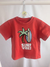 Load image into Gallery viewer, Orange Surf Vibes T-shirt
