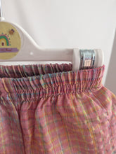 Load image into Gallery viewer, Girls Pastel Plaid Shorts Set
