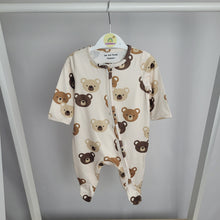 Load image into Gallery viewer, Zip Up Multi Face Teddy Onesie
