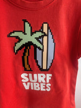 Load image into Gallery viewer, Orange Surf Vibes T-shirt
