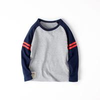 Load image into Gallery viewer, Boys Round Neck Stripe Design T-shrit
