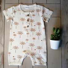 Load image into Gallery viewer, Palm tree romper
