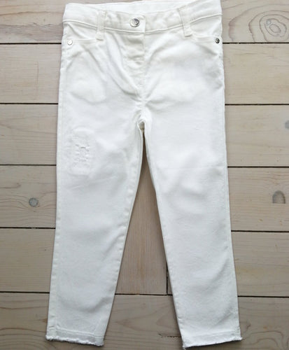 Girls white jeans