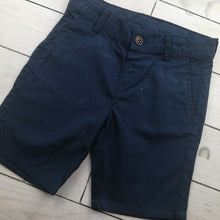 Load image into Gallery viewer, Boys Navy Chino Shorts
