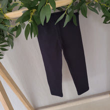 Load image into Gallery viewer, Girls navy leggings
