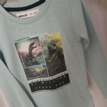 Load image into Gallery viewer, Pale Green Dinosaur Top
