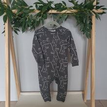 Load image into Gallery viewer, Grey Crocodile Onesie
