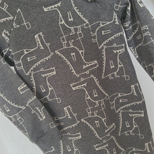Load image into Gallery viewer, Grey Crocodile Onesie
